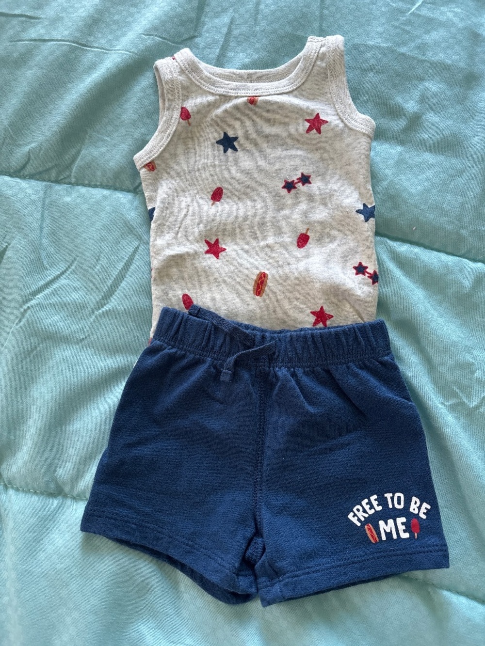 Patriotic Newborn Outfit